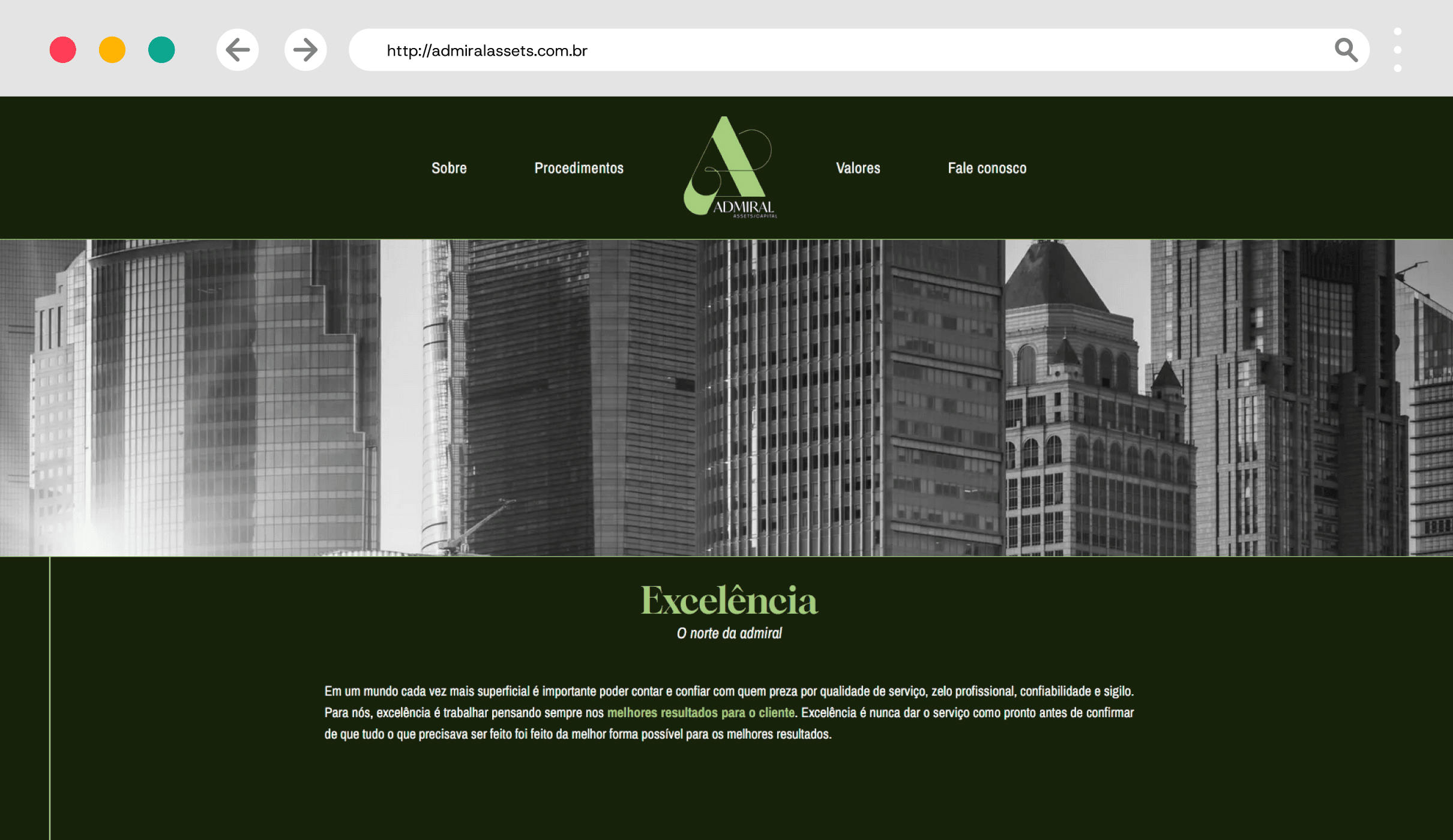 Admiral Assets — versão desktop